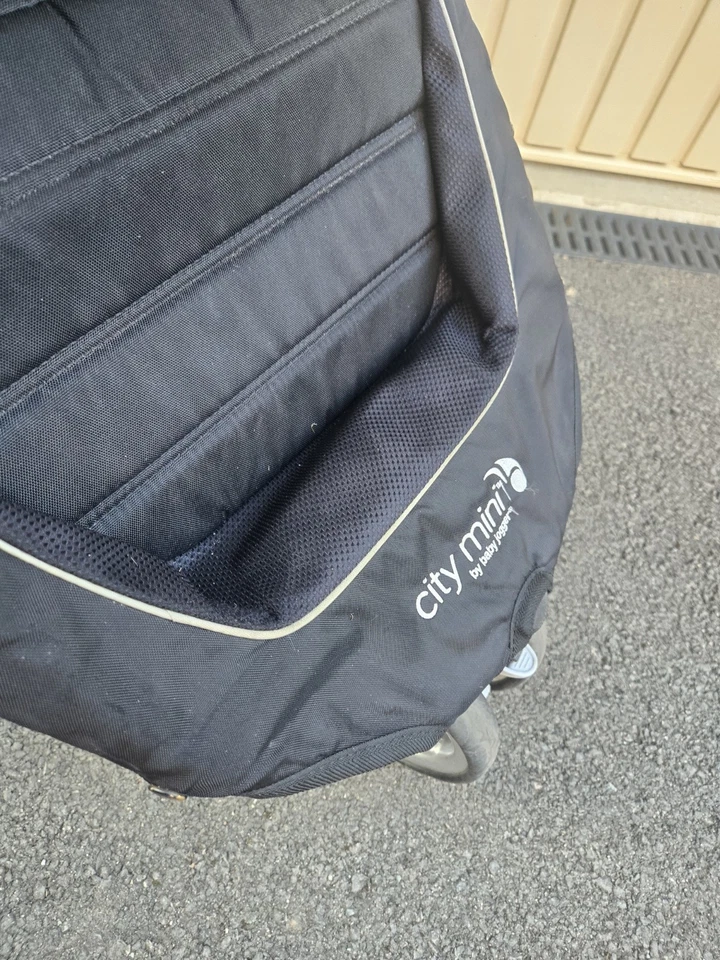 Mini cochecito individual Baby Jogger City negro plateado Foto 3 de 4