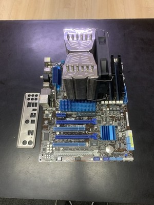 ASUS P6X58D-E ATX Mainboard + Corsair RAM + CPU