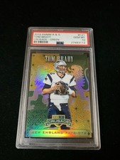 2015 Tom Brady #2/5 Panini Crusade #C21 Green PSA 10 Gem Mint PATRIOTS