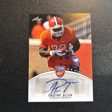 2012 Leaf Young Stars - Autograph Dwayne Allen #DA1 (AU, RC)