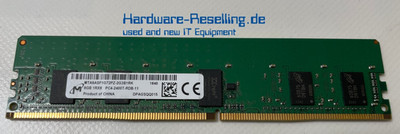Micron DDR4-RAM 8GB 1Rx8 PC4-2400T 288p ECC RDIMM MTA9ASF1G72PZ-2G3