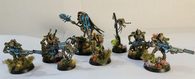 Kill Team: Hierotek Circle - Overgrown Theme - Painted - Bases Magnetized