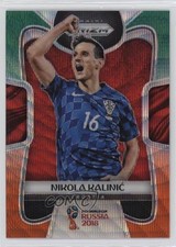 2018 Panini Prizm World Cup Green & Orange Wave Prizm Nikola Kalinic #232 0n64
