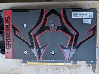 ASUS Cerberus GeForce GTX 1050 Ti O4G Gaming Grafikkarte 4GB OC Edition