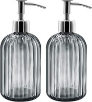 Seifenspender Glas 2Er Pack 400Ml NachfüLlbar FüR FlüSsigseife KüChe Bad