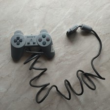 Official Sony PS1 Grey Wired Controller SCPH-1080 PlayStation 1 TESTED WORKING