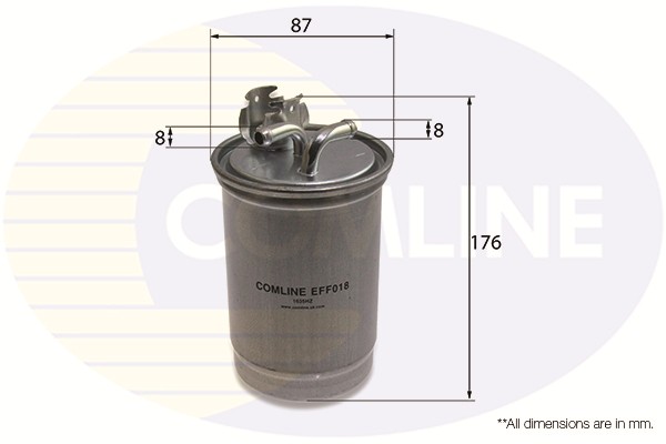 COMLINE EFF018 Fuel Filter for FORD,SEAT,SKODA,VW