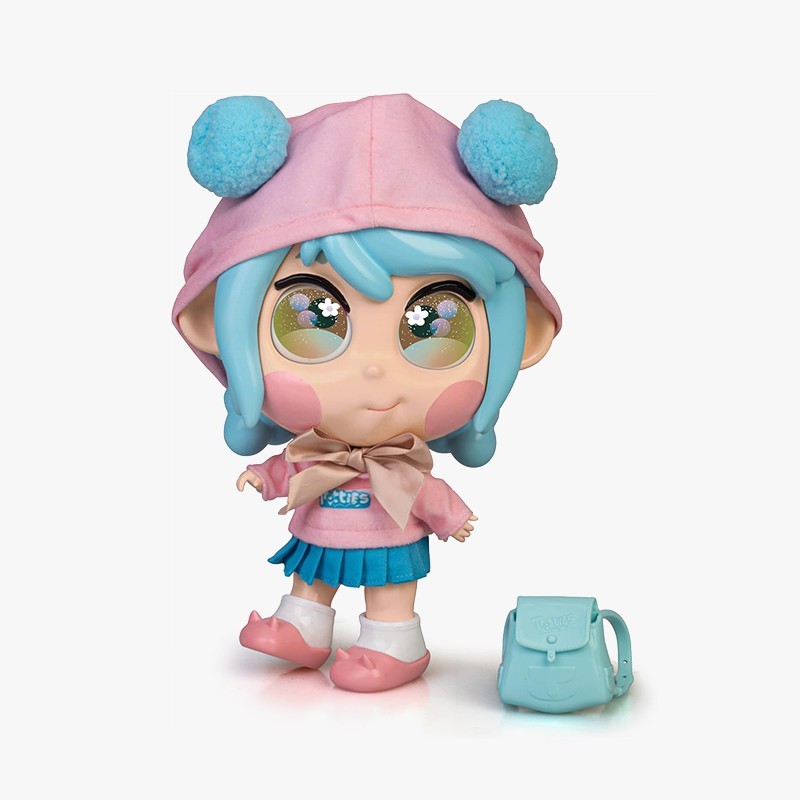 Poupée Trottie 25 cm modèle Mia figurine articulée avec robe pour fille et garçon