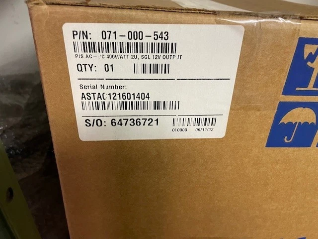 EMC 071-000-548 400 Watts 12V With Variable Speed Cooling AC-DC Power Supply - Image 3 of 4