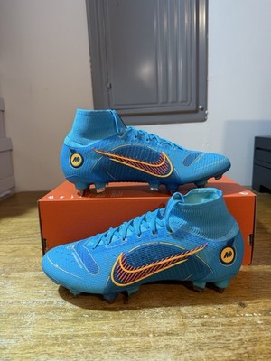 Men s Size 9.5-Nike Mercurial Superfly 8 Elite SG-Pro  Chlorine Blue  DJ2838-485