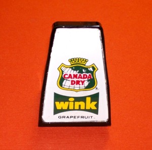 CANADA DRY WINK JET SPRAY Push Pull Cover Button Fountain Dispenser Soda Pop 