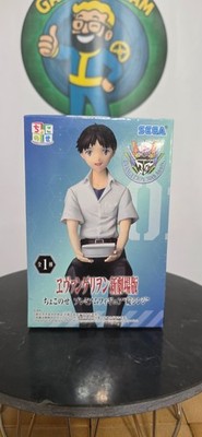 Shinji Ikari Neon Genesis Evangelion Sega 15 cm Figur Statue Japan Chokonose