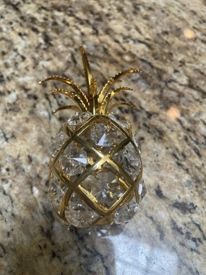Crystal Temptations Pineapple New With Spectra & Swarovski Crystal