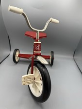 Radio Flyer Miniature Red Metal Doll Tricycle 3 Wheel Bike Display Toy