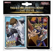 Yu-Gi-Oh! 4012927165775 YGO Yugi & Kaiba Quarter Century Card Sleeves(100)