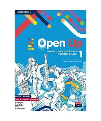 Open Up Level 1 Students Book and Workbook Combo Premium Pack, Kennedy, Clare; U