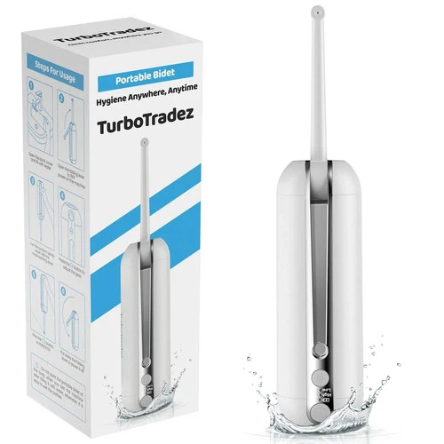 Portable Travel Bidet Bottle for Camping – Manual Squeeze Handheld Peri Bottle