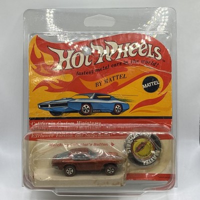 Hot Wheels Redline Maserati Mistral 1969 Orange - Made In Hong