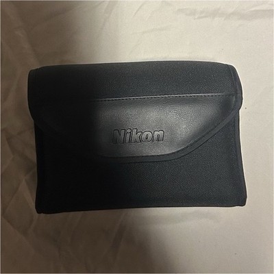 Nikon Black Compact Camera Case Pouch Nylon Synthetic Leather