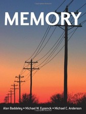 Memory,Alan Baddeley, Michael W. Eysenck, Michael C. Anderson