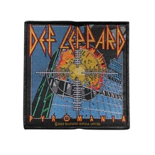 Def Leppard Pyromania Battle Jacket Sew On Woven Patch - OFFICIAL 18-2