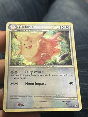 Clefable Holo Pokmon Card 1/95 | eBay