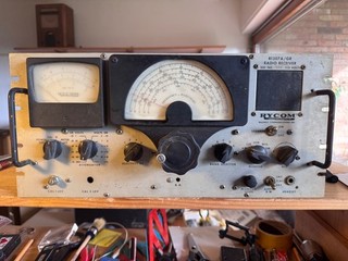RYCOM Instruments R1307 A/GR RADIO RECEIVER Railway non testato 17kg #3.10.6F