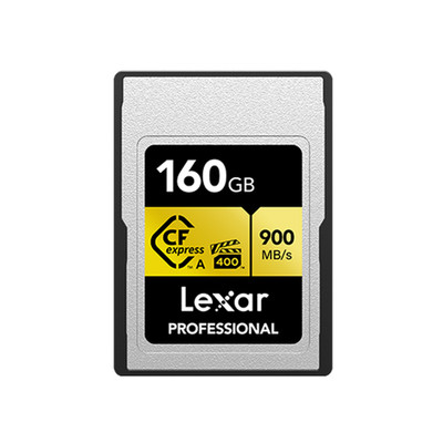 Lexar 160GB Professional CFexpress Type A Card GOLD Series - BRAND NEW