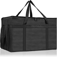 Insulated Bags for Food Delivery, XXXL Pizza Delivery Bags for Doordash, Larg...
