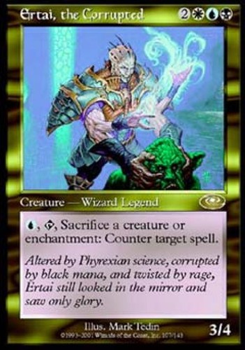 MTG English Ertai, the Corrupted NM Foil Planeshift