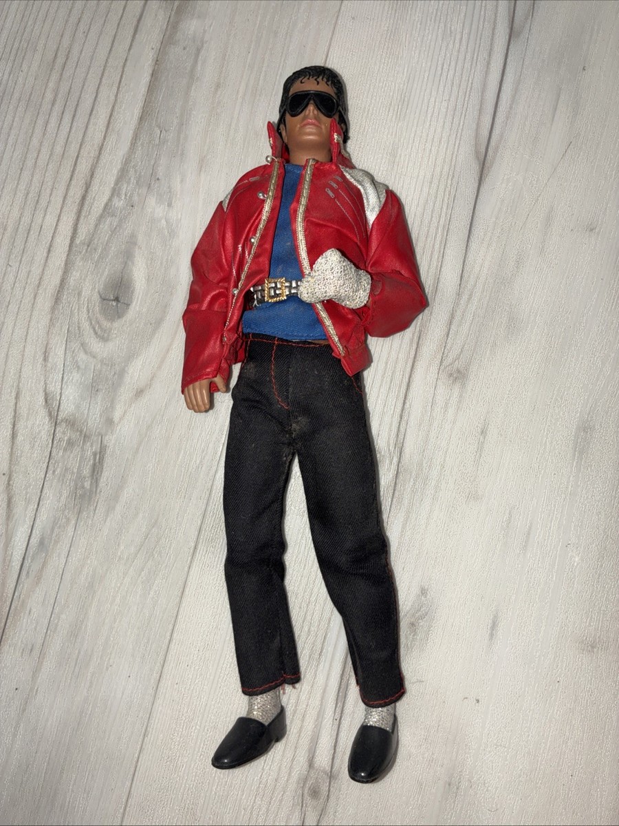Vntg Michael Jackson BEAT IT Stage Outfit Doll 1984 With Glove