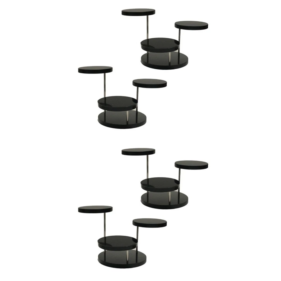  4 StückSchmuck-Ausstellungsstand AcrylRotating3 Schicht-Halskette - Bild 2 von 4