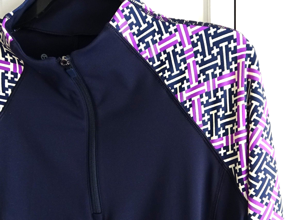 T By Talbots  Performance Compression Half Zip Pu… - image 3