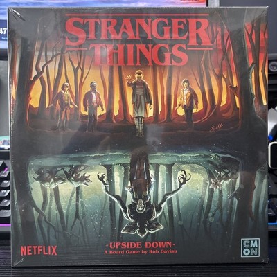 Stranger Things Upside Down Board Game CMON Netflix 2023 STG001 By Rob Daviau
