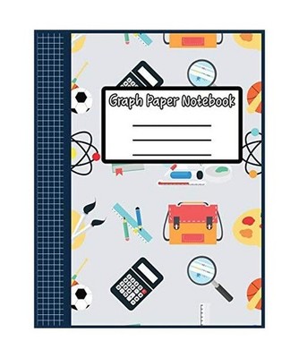 Graph Paper Notebook: 100 Sheets Grid Paper Notebook, Graphing Notebook, Graph P
