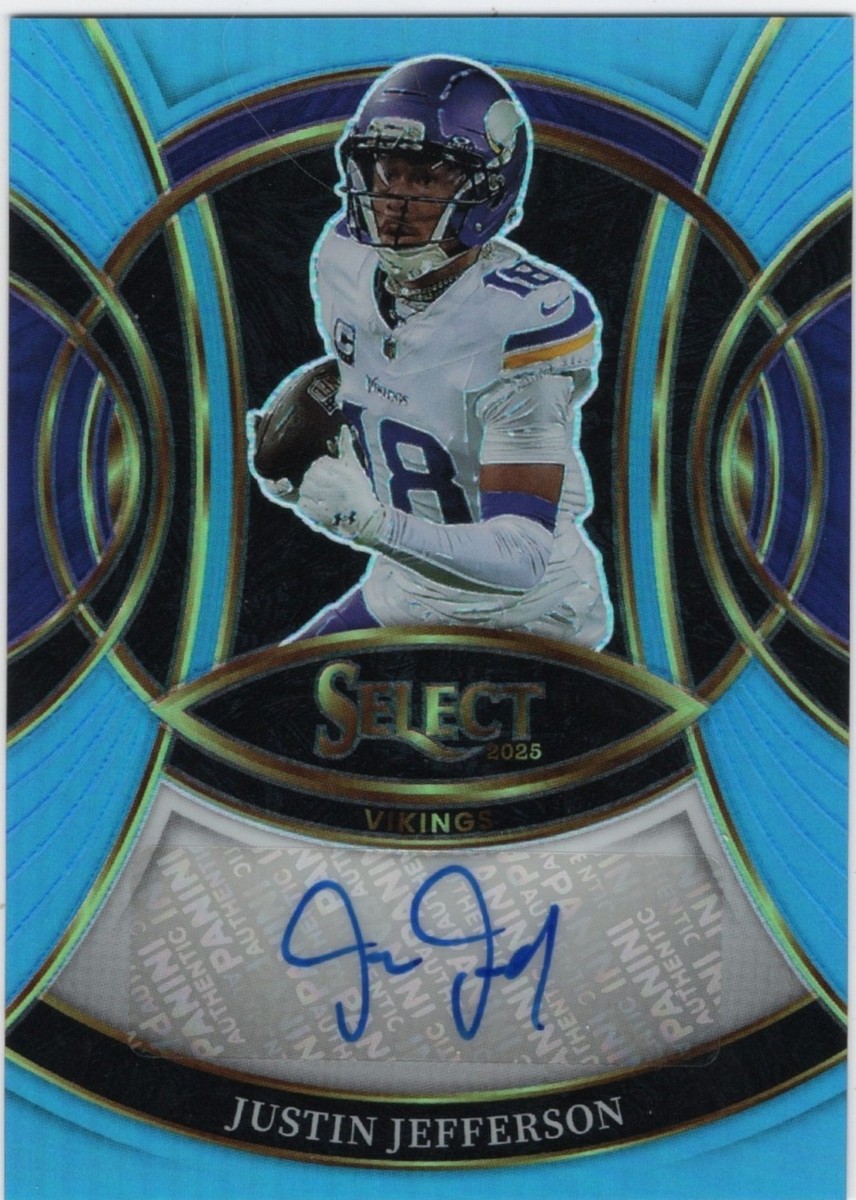 2025 Panini Select - Justin Jefferson #SP-JJF for sale | eBay