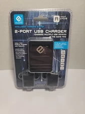 2 Port USB Charger EZ COLLECTION Intelligent Charging System Version A 2FD-B New