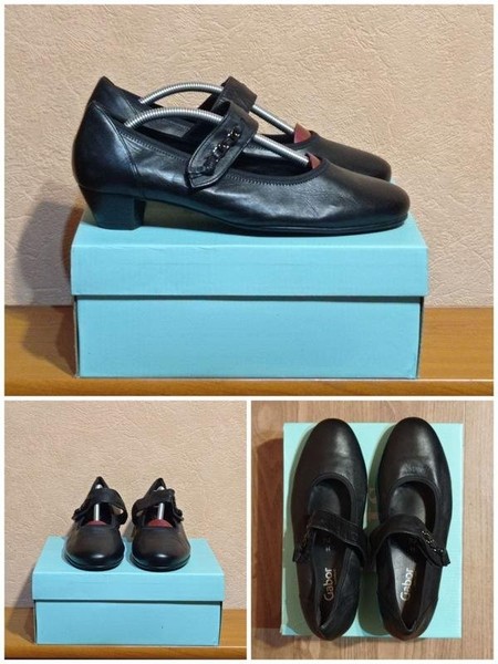 Women Gabor Heels Black 41 #7TM3