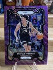 Enrique Freeman (RC) Purple Wave Prizm 2024-25 Panini Prizm Draft Picks #72