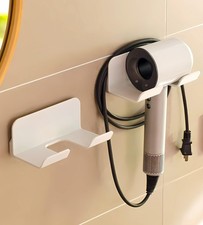 SUPTEC Universal Hair Dryer Holder, Self Adhesive Wall Mount Stand for Most B...