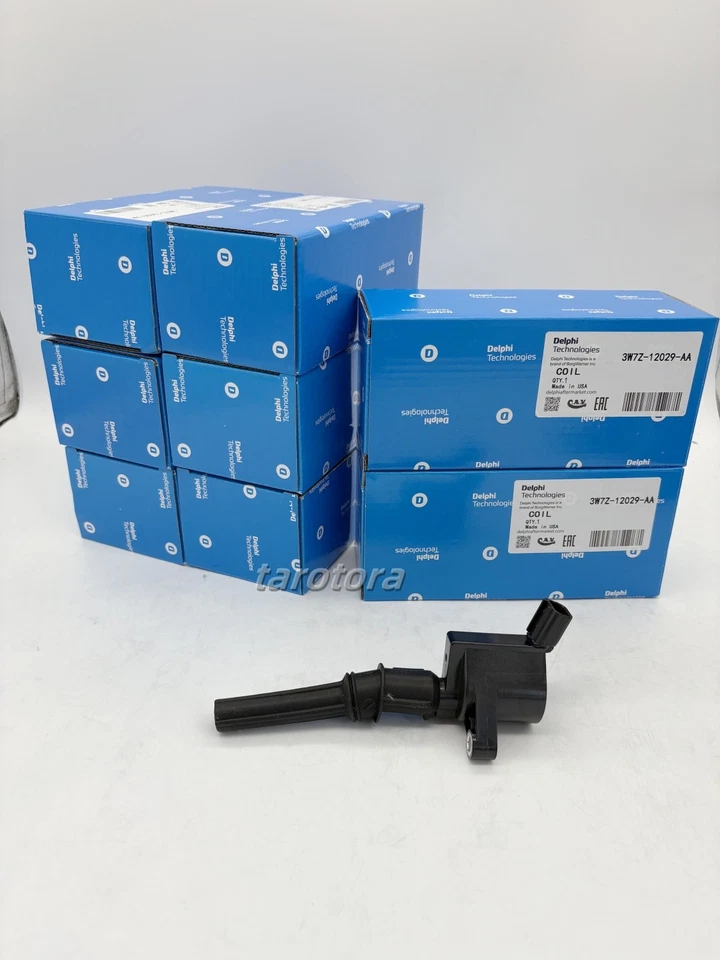Delphi 8X Ignition Coils For Motorcraft F150 4.6L 5.4L 6.8L DG508 3W7Z-12029-AA - Изображение 2 из 4