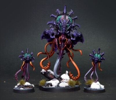 Neurotyrant Neurotyrant Tyranids Leviathan warhammer 40K ** COMMISSION ** painting ...