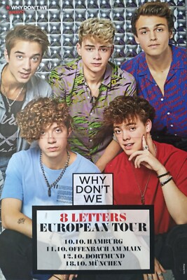 WHY DON´T WE - A3 Poster (42 x 28 cm) - 8 Letters Tour Clippings BRAVO Magazine