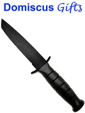 10 1/2" NEW! Black HUNTING Knife DAGGER Stainless Steel Skinning Knives Survival
