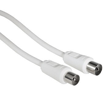 Thumbnail - Hama 00011906 Antennen-kabel Koax-stecker - Koax-kupplung 5 M 85 Db