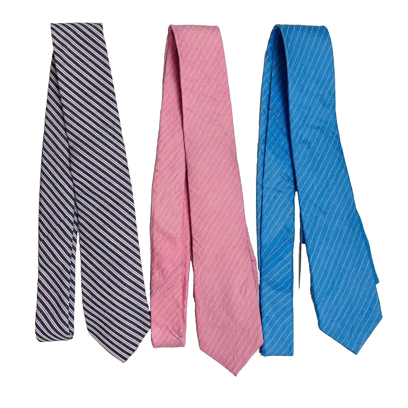 Lazos de corbata de rayas multicolor para hombres