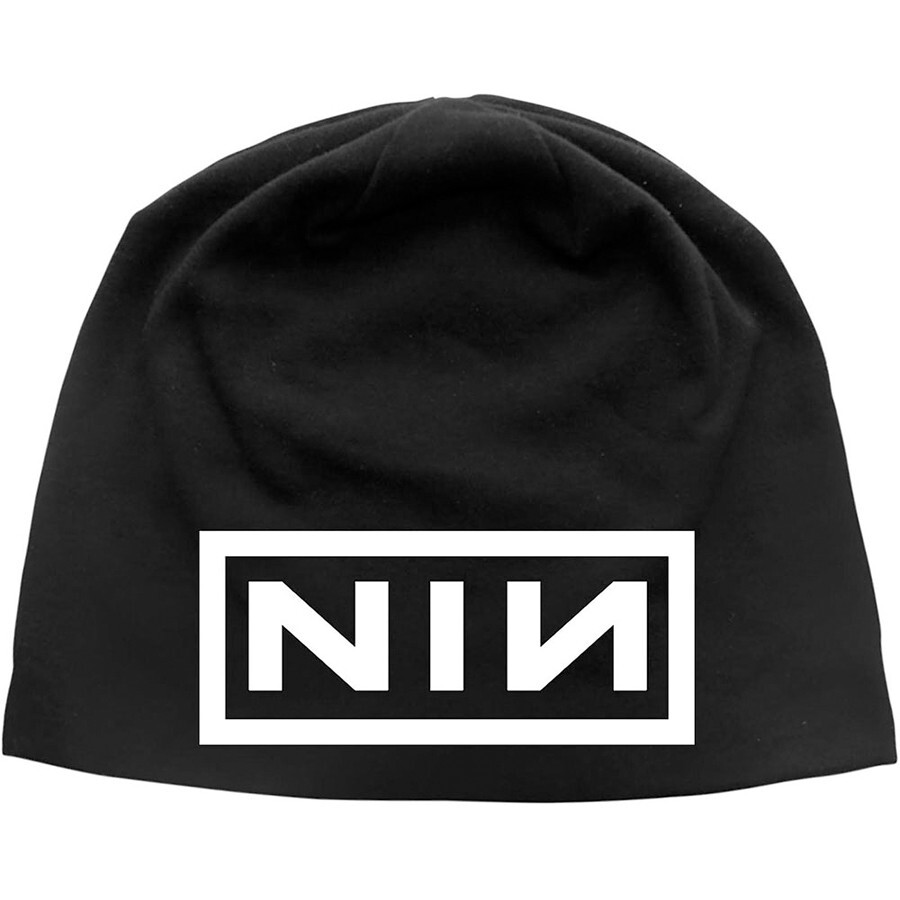 Nine Inch Nails - NIN Logo - Black Ski Cap Beanie | eBay