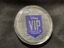 WALT DISNEYLAND V.I.P. TOURS SILVER CHALLENGE COIN
