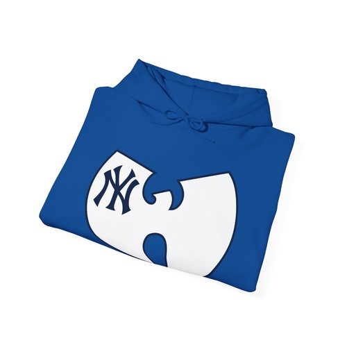 NEW YORK gildan HOODIE Yankees Wu Tang Clan Baseball - Picture 17 of 21