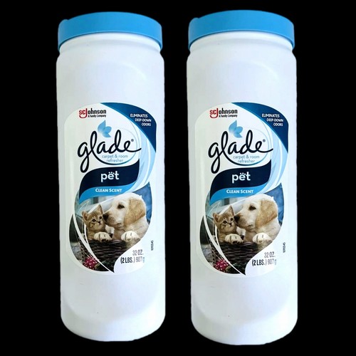 2 Glade Carpet & Room Refresher Powder Pet Clean Scent 32 oz eBay